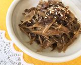 牛しぐれ煮。ごぼうと人参で。作り置き作り方6写真