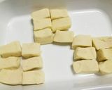 精進レシピ　高野豆腐チリソース炒め♪作り方1写真