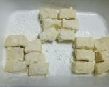 精進レシピ　高野豆腐チリソース炒め♪作り方3写真
