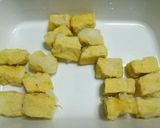 精進レシピ　高野豆腐チリソース炒め♪作り方4写真