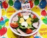 亜麻仁油でベビーリーフとプチトマサラダ作り方6写真