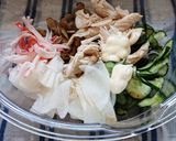 ささみと野菜のゆかりマヨサラダ作り方8写真
