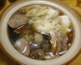 一人鍋でぶりすき鍋作り方5写真