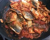 鯵フィーレのトマトソース煮作り方7写真