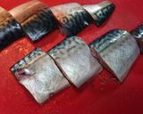 真サバの林檎酢醤油漬け作り方1写真