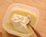 チョコろてんのサツマイモクリームのせ作り方2写真