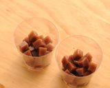 チョコろてんのサツマイモクリームのせ作り方3写真