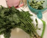 パクチーの胡麻あえ作り方1写真