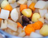 麺つゆで決まる♪基本の根菜の煮もの作り方4写真