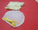 大根ｄｅ柚子巻き甘酢漬け作り方3写真