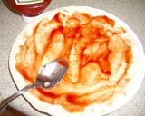 トルティーヤで作るクイックピザ♪作り方2写真