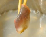楽して品良く、ホッキ貝とワカメの酢の物作り方4写真