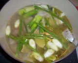 鯛のアラで作るエスニック風スープ作り方6写真