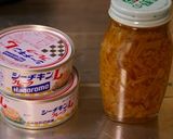 シーチキンとなめ茸の炊き込みご飯作り方1写真