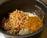 シーチキンとなめ茸の炊き込みご飯作り方2写真