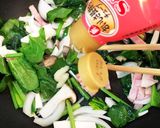 ワンポット☆具がたっぷり！クリームパスタ作り方5写真