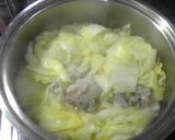 白菜と豚肉の鍋作り方1写真