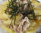 白菜と豚肉の鍋作り方3写真