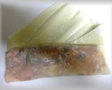 居酒屋風☆キムチーズ春巻き作り方2写真