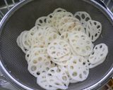 レンコンのカレーきんぴら作り方1写真