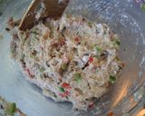 ヘルシー♪豆腐と野菜の鶏つくね作り方5写真