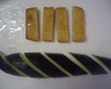 茄子の揚げ浸し(わさび風味)作り方1写真