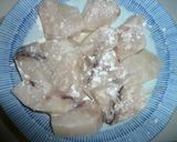 めかじきのヘルシーマスタードチーズ焼き作り方1写真