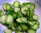 母の味 ＊油揚げときゅうりの酢の物＊作り方2写真