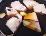 カジキの煮付け(味濃いめ)作り方1写真