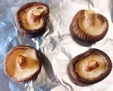 超簡単！椎茸のカニカマとコーンマヨ焼き作り方2写真