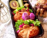 常備菜とウィンナーで簡単サンドイッチ弁当作り方5写真