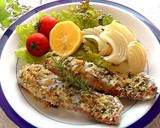 まぶして焼くだけ♪鮭の香草パン粉焼き作り方7写真