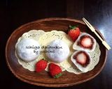 切り餅deホイップあん大福♡作り方5写真