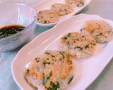 簡単！もっちり☆大葉で爽やかレンコン餅作り方8写真