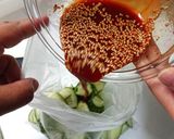 ピリ辛きゅうり☆混ぜて袋で作る簡単レシピ作り方6写真