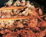 豚肉と玉ねぎのいもとじ作り方3写真