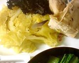 サボイキャベツと鶏肉のスープ作り方3写真