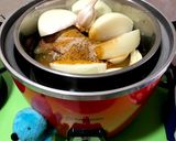 電鍋ブチ込みスープカレー(｢・ω・)「作り方1写真