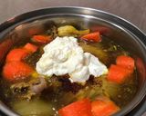 電鍋ブチ込みスープカレー(｢・ω・)「作り方3写真