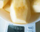 簡単りんごのコンポート★赤ワイン煮作り方1写真