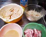 れんこんと豚バラ肉の味噌炒め作り方2写真