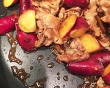 レシピ本掲載＊サツマイモのバター肉じゃが作り方7写真