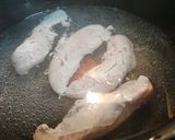 簡単！【ささみとワカメの辛子酢味噌かけ】作り方2写真