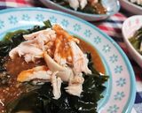 簡単！【ささみとワカメの辛子酢味噌かけ】作り方7写真