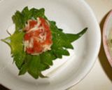 超簡単❤梅練りと大葉の冷奴(*^^)v作り方7写真