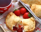 苺とホワイトチョコとクリチの揚げピザ♡作り方15写真