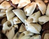 簡単☆味ぽんだけでれんこんシャキッと炒め作り方2写真