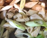 簡単☆味ぽんだけでれんこんシャキッと炒め作り方3写真