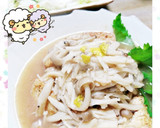 マクロビ☆揚げ出し豆腐のみぞれきのこあん作り方4写真