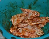 鶏肉のバ−べキュー・ソ−ス煮込み作り方9写真